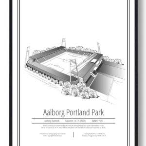 Aalborg Portland Park AaB plakat