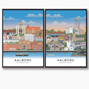 Aalborg plakat plakatsæt